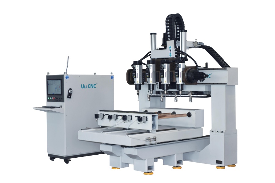 UY五軸-四個自動換刀/四工位